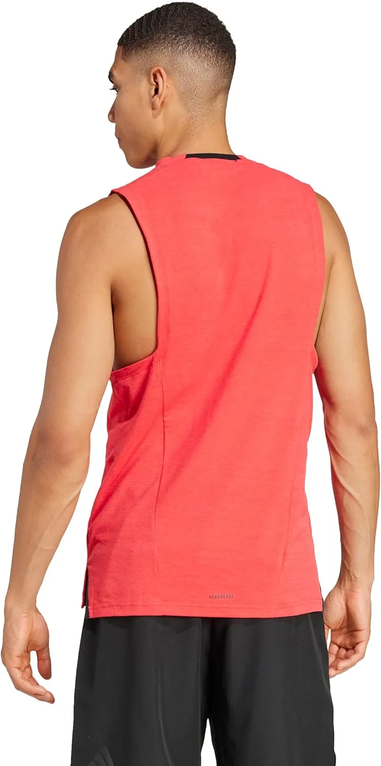 adidas Men's Designed for Training Workout Tank Top
