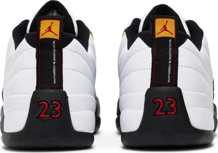 Air Jordan 12 Retro Low Taxi 2011, white