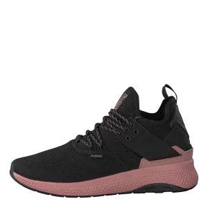 Ax_eon Lace Knit Black/Rose Tan