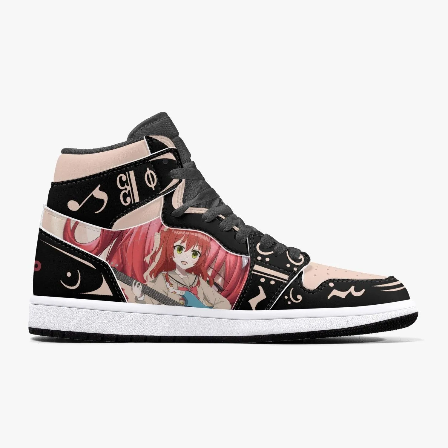 Bocchi The Rock Ikuyo Kita Peach Black JD1 Anime Shoes