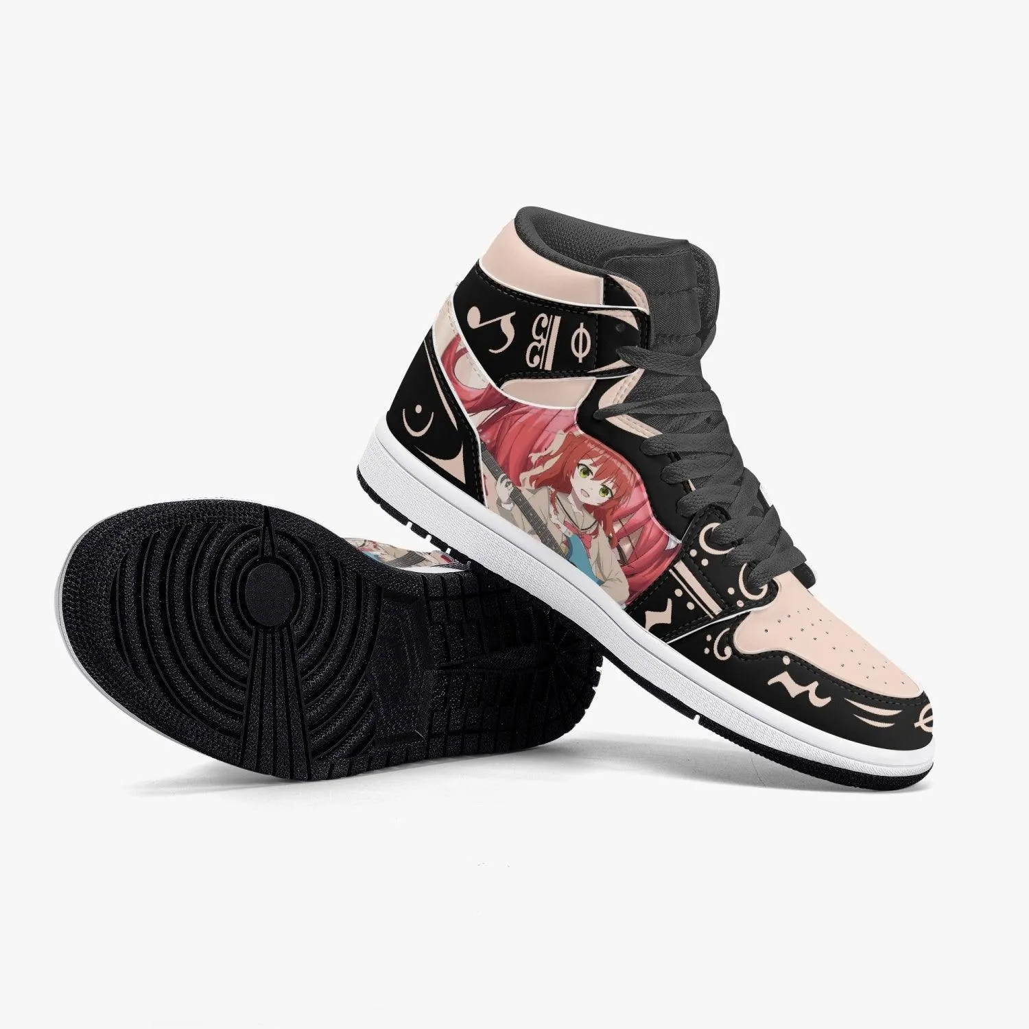 Bocchi The Rock Ikuyo Kita Peach Black JD1 Anime Shoes