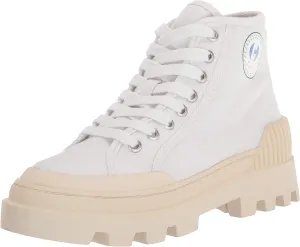 Circus by Sam Edelman Ivey Bright White Lace Up High Top Padded Insole Sneakers