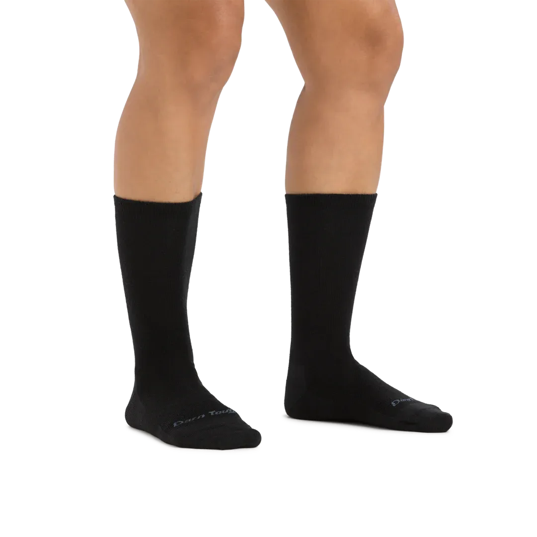 Darn Tough Women's Solid Basic Crew Lightweight Lifestyle Sock