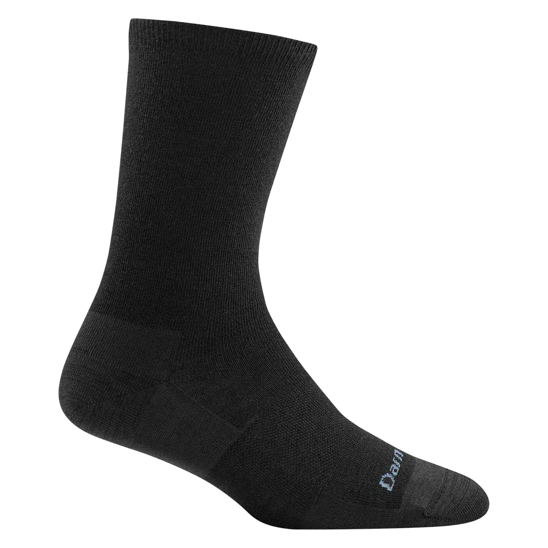 Darn Tough Women's Solid Basic Crew Lightweight Lifestyle Sock