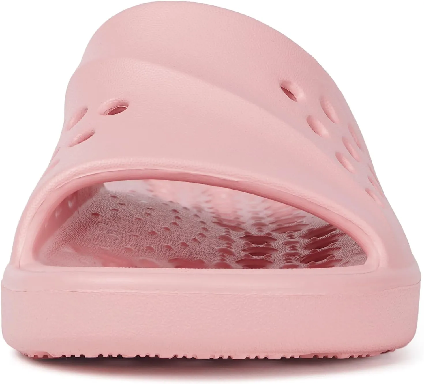 KVbabby Shower Shoes for Kids Massage Pool Slides with Arch Support Quick Drying Boys Girls Beach Sandals Non Slip Summer Bathroom Indoor House Slippers with Drain Holes