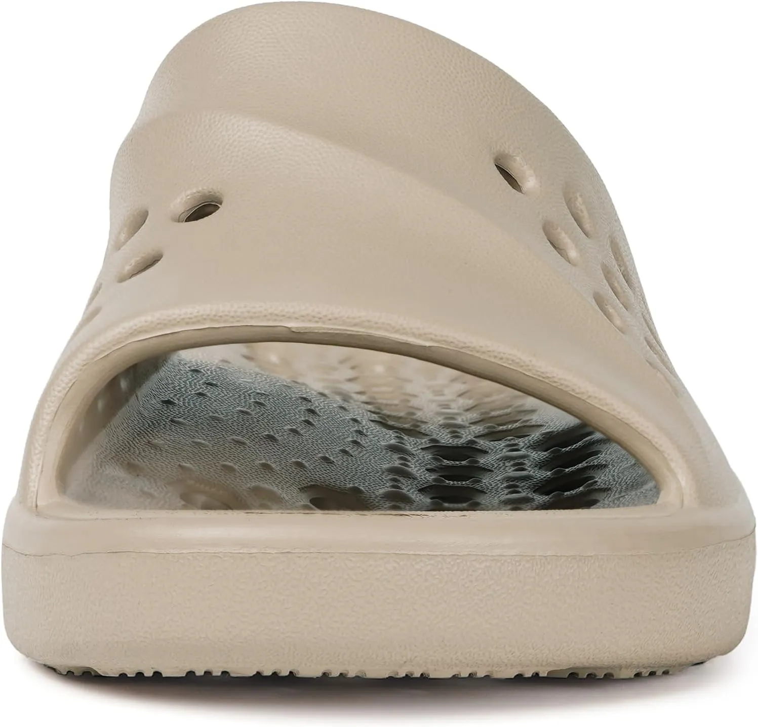 KVbabby Shower Shoes for Kids Massage Pool Slides with Arch Support Quick Drying Boys Girls Beach Sandals Non Slip Summer Bathroom Indoor House Slippers with Drain Holes