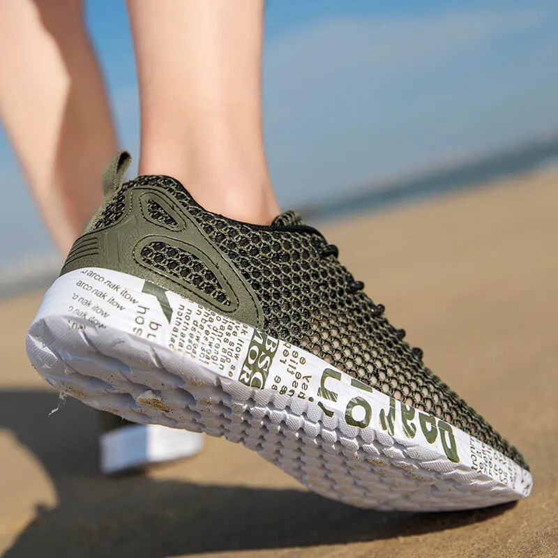 Men Outdoor Breathable Mesh Shoes Beach Water Sandals