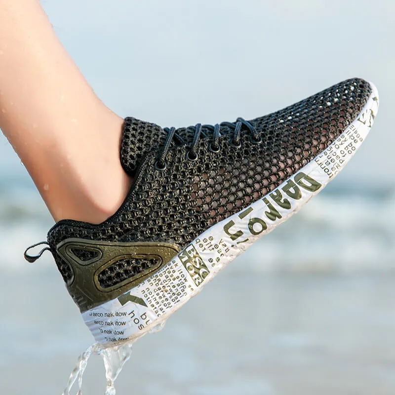 Men Outdoor Breathable Mesh Shoes Beach Water Sandals