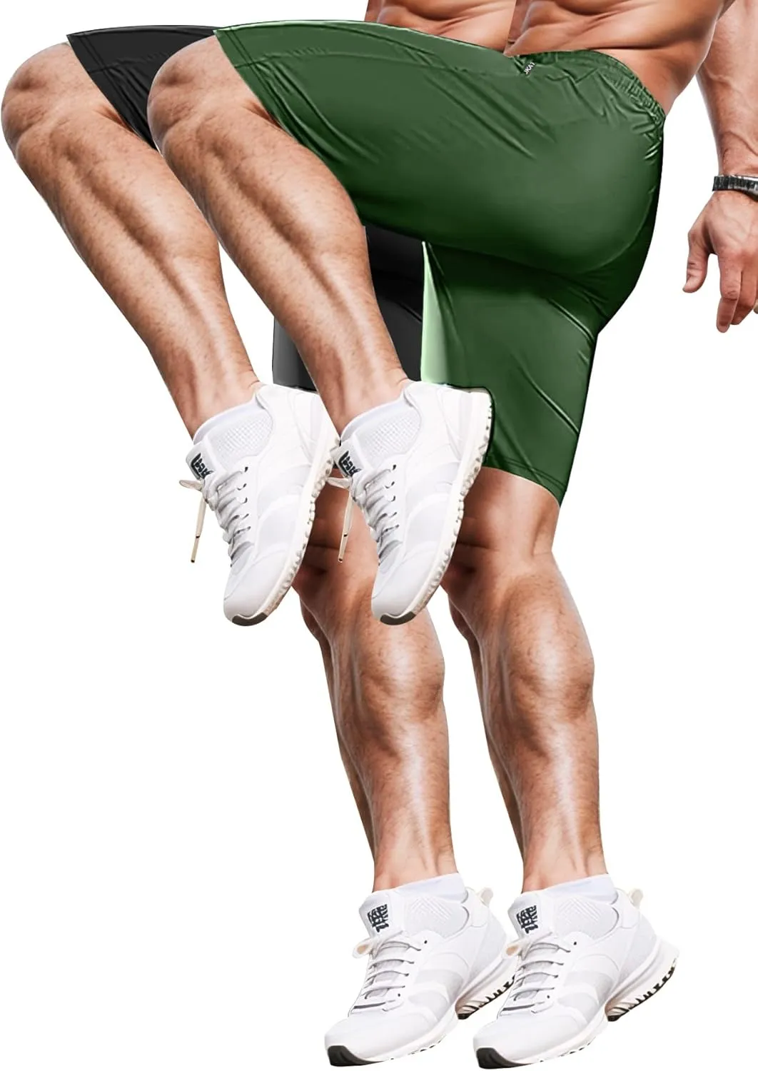 Men's Athletic Shorts Lightweight Sport,Gym,Workout??Running Jogging Shorts Quick Dry with Zipper Pockets