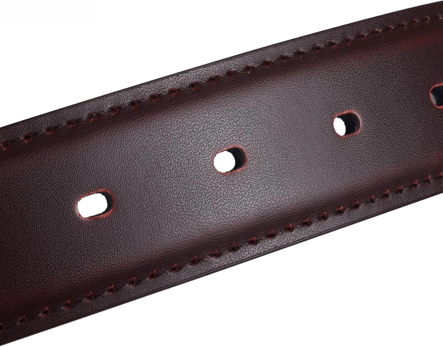 Men's Dress Belt Black Leather Belts for Jeans