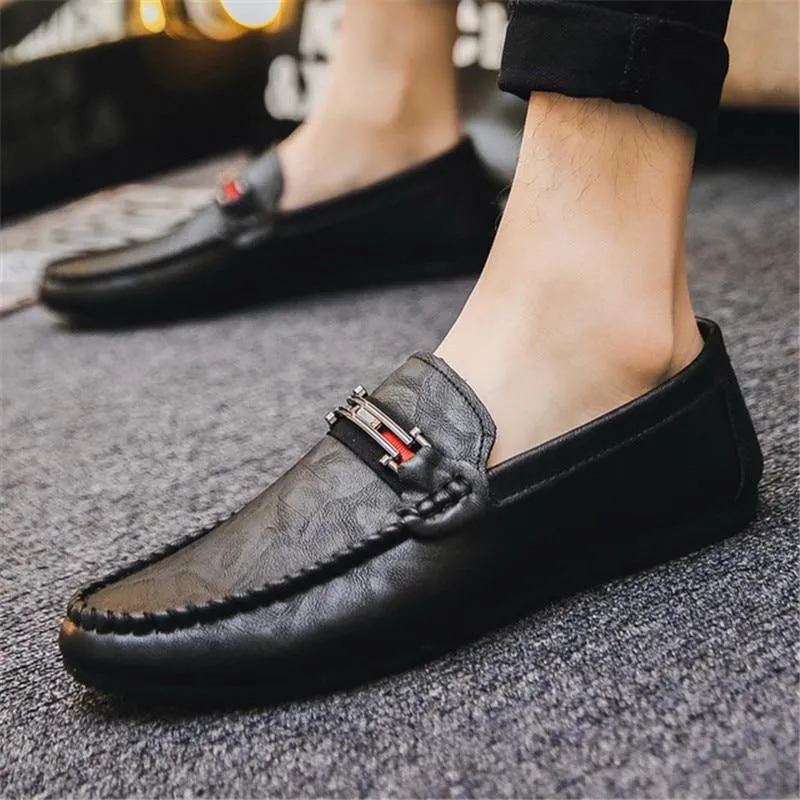 Men's Moccasins Breathable Slip On Loafers