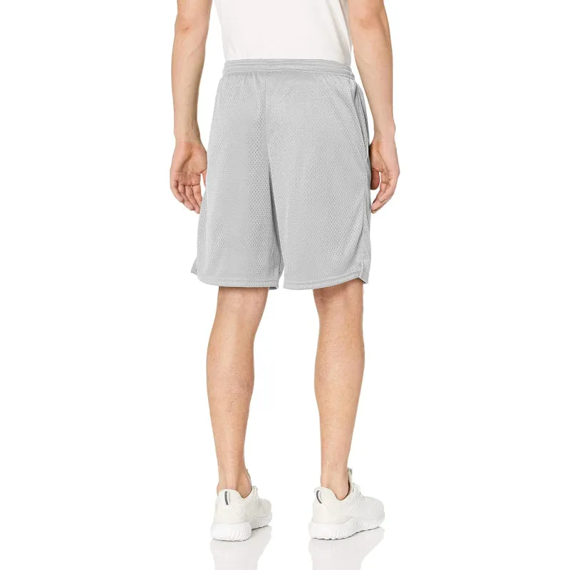 Mesh Shorts With Closure And Side Pockets For Everyday Wear