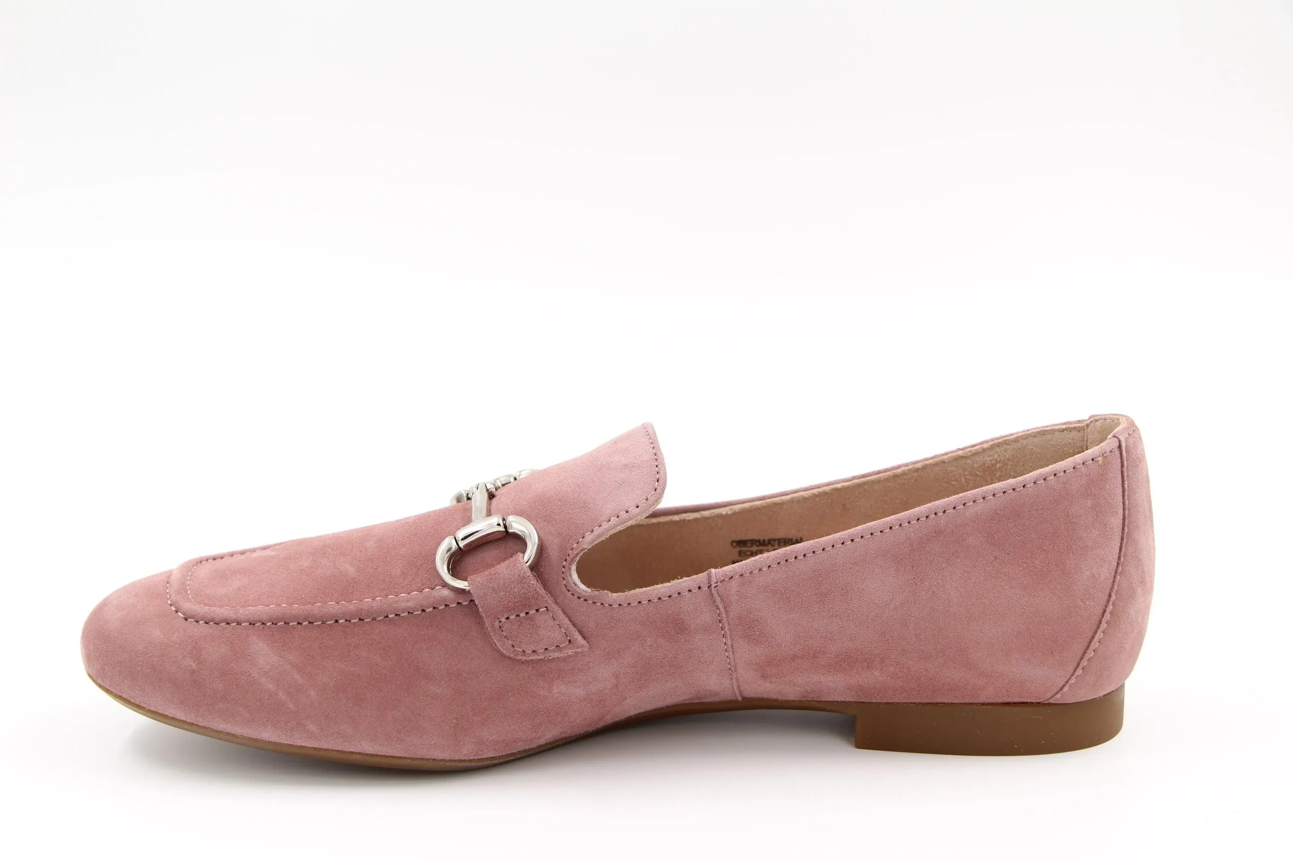 PAUL GREEN Pink Suede Leather Loafer 2596