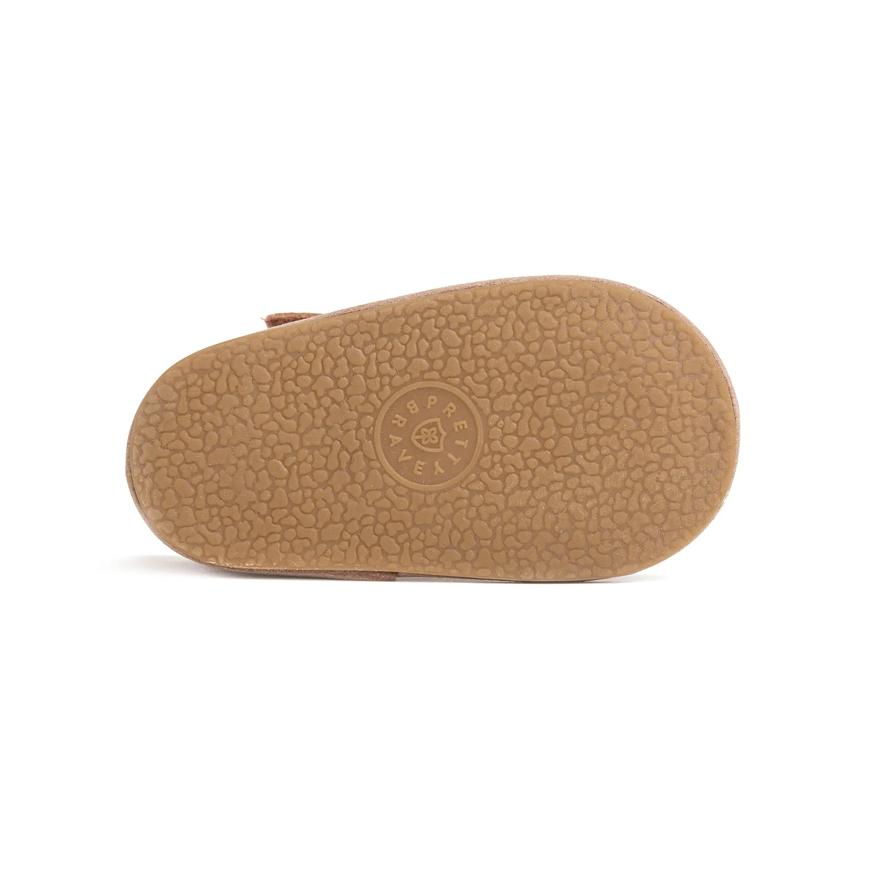 Pretty Brave Leather Baby Morgan Shoes - Blush