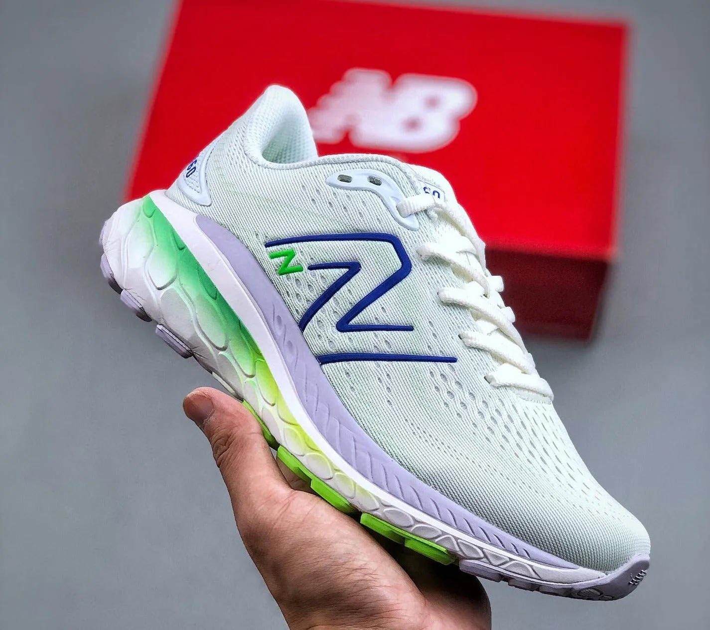 Putian Pure Original New Bailun Men  And Women  Shock-absorbing Running Shoes NB 860v13 Couple Casual Mesh Breathable Sneaker