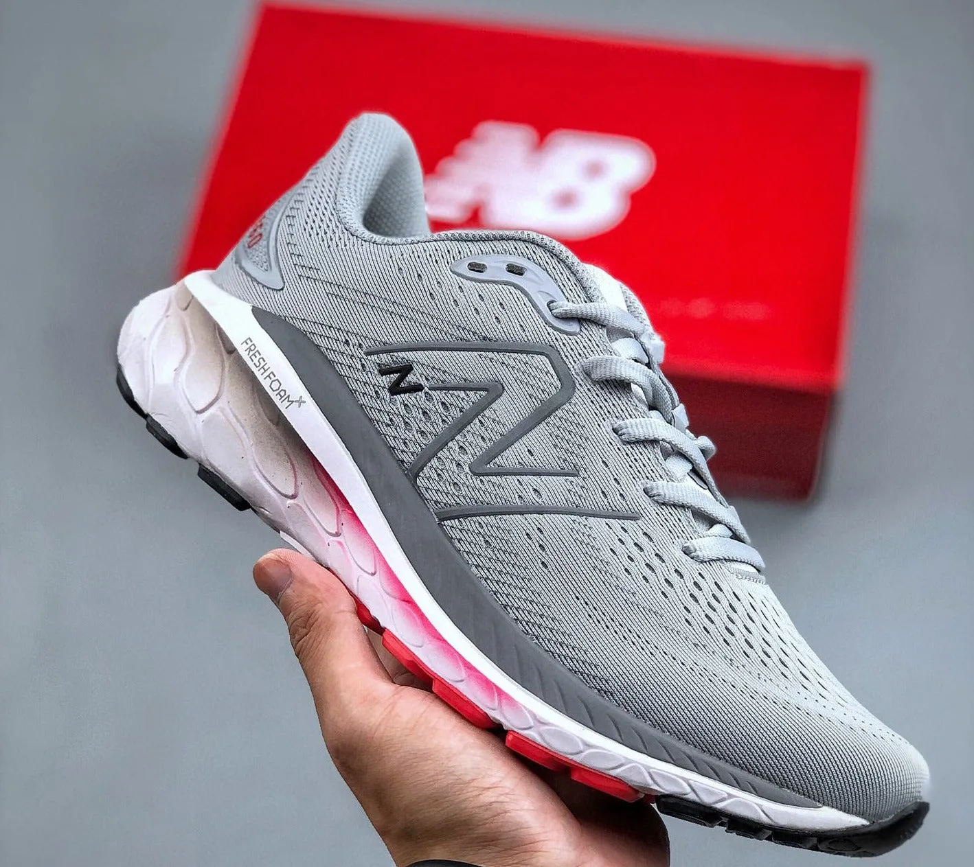 Putian Pure Original New Bailun Men  And Women  Shock-absorbing Running Shoes NB 860v13 Couple Casual Mesh Breathable Sneaker