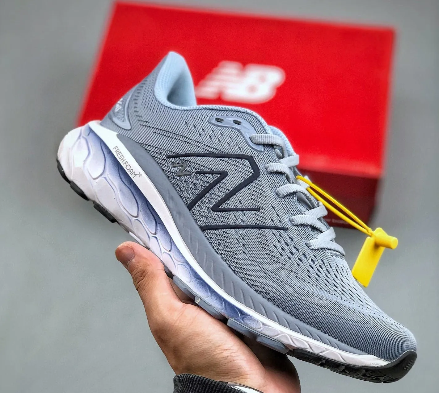 Putian Pure Original New Bailun Men  And Women  Shock-absorbing Running Shoes NB 860v13 Couple Casual Mesh Breathable Sneaker