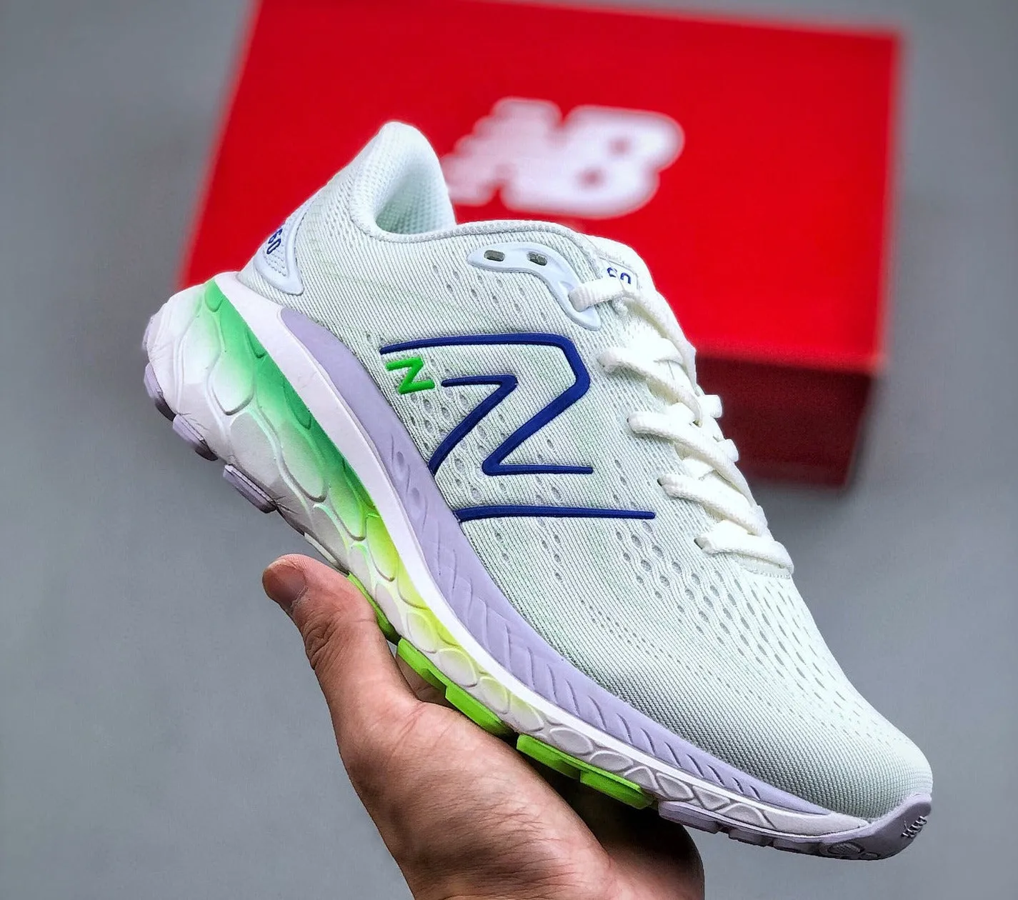 Putian Pure Original New Bailun Men  And Women  Shock-absorbing Running Shoes NB 860v13 Couple Casual Mesh Breathable Sneaker