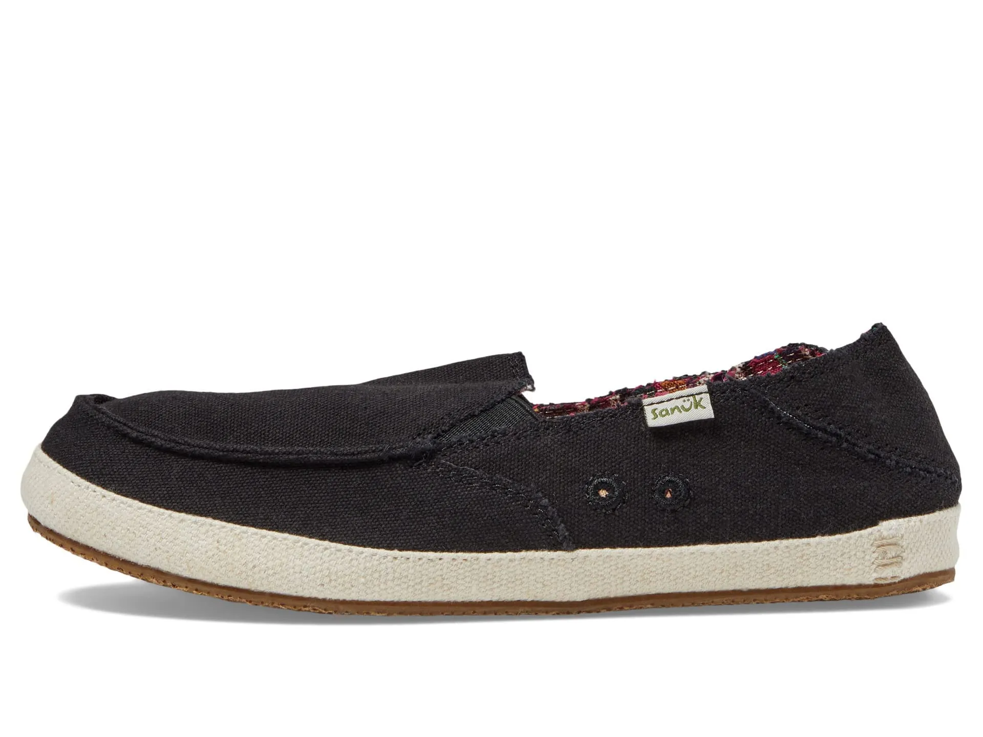 Sanuk Womens Twinny Soft Top Black