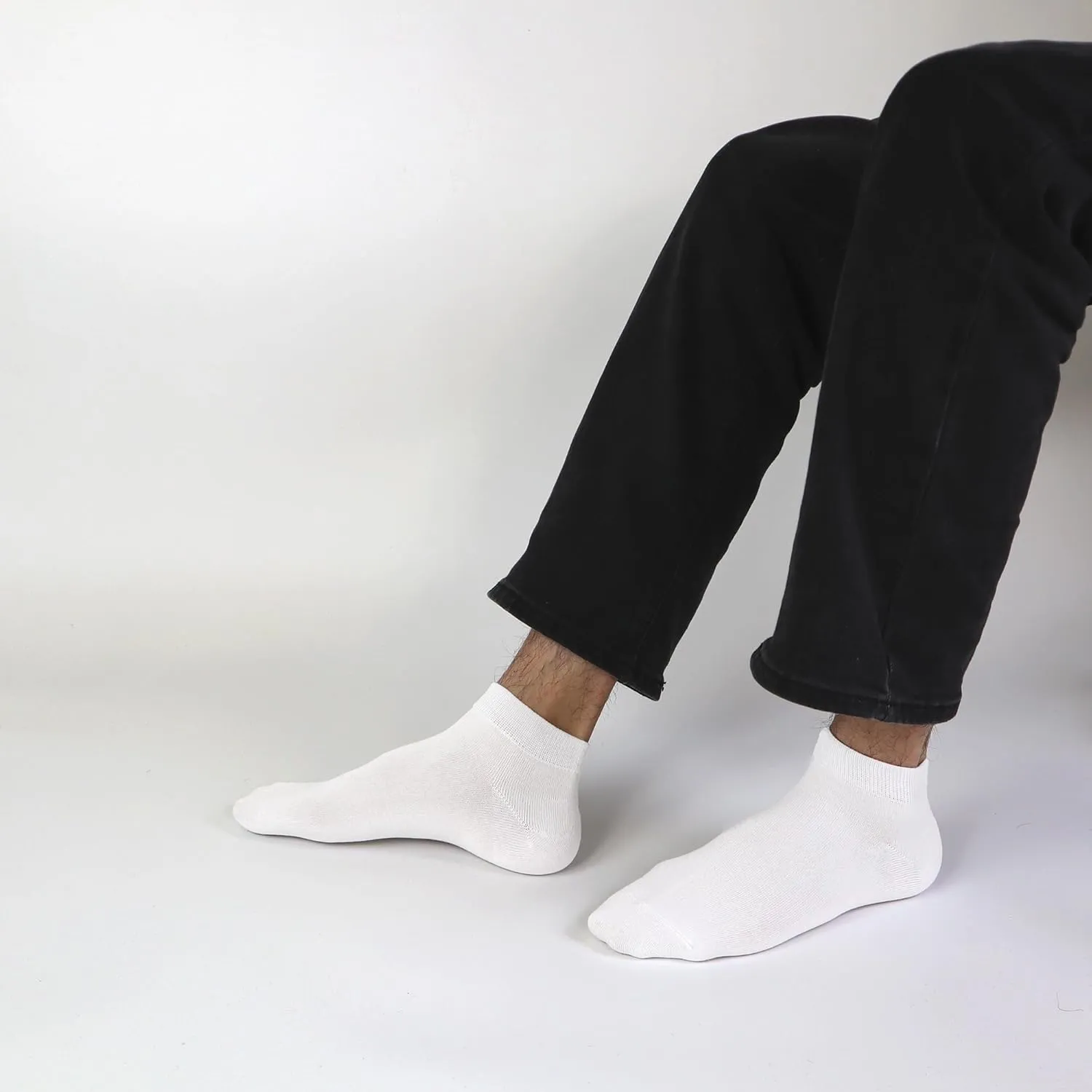 SERISIMPLE Thin Viscose Bamboo Low Cut Ankle Socks Men Breathable Sock Comfort Cool Softy Lightweight Sock 5 Paris